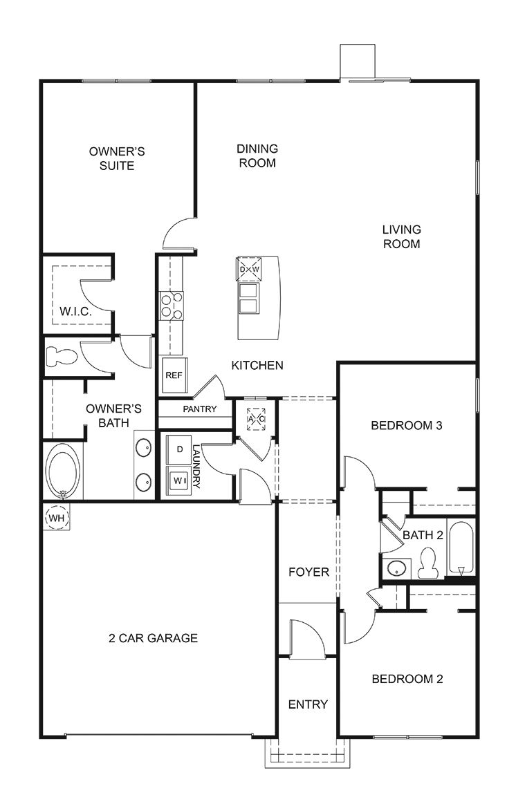 Aria floor plan - Grand Reserve